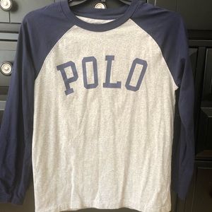 Ralph Lauren Polo boys long sleeve T-shirt size lg 14-16